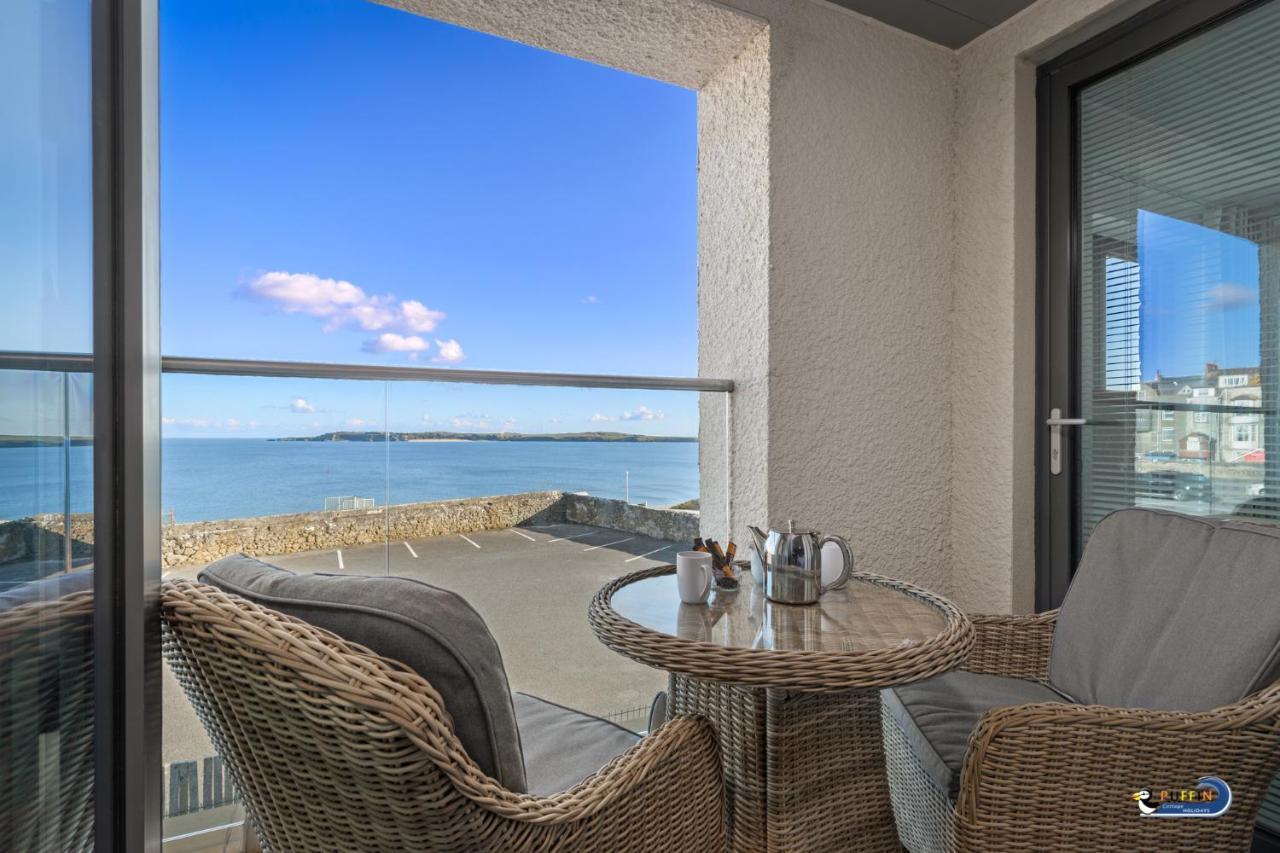 Apartment 8 Waterstone House - Luxury Apartment, Sea Views, Pet Friendly Tenby Eksteriør billede