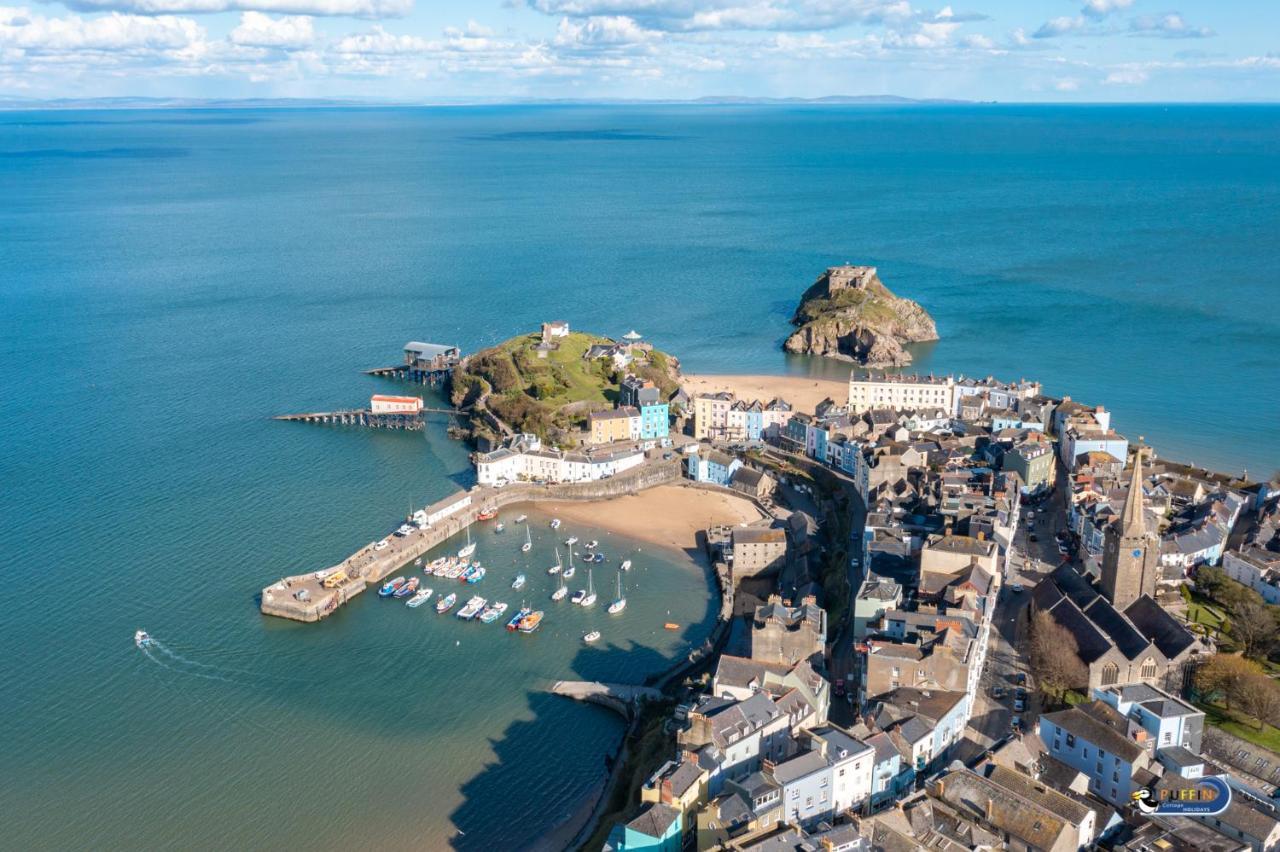 Apartment 8 Waterstone House - Luxury Apartment, Sea Views, Pet Friendly Tenby Eksteriør billede