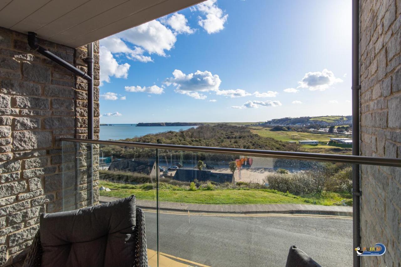 Apartment 8 Waterstone House - Luxury Apartment, Sea Views, Pet Friendly Tenby Eksteriør billede