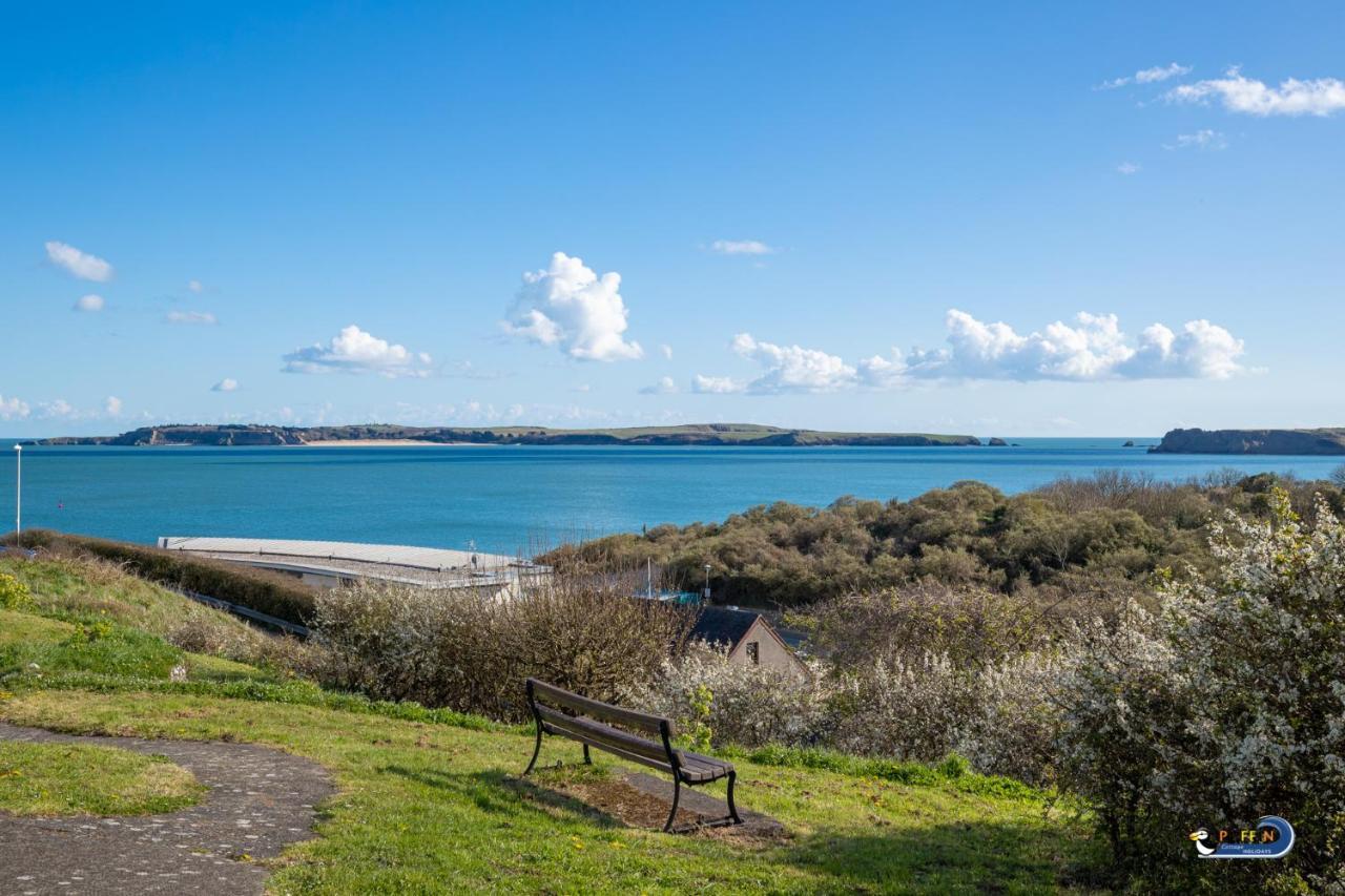 Apartment 8 Waterstone House - Luxury Apartment, Sea Views, Pet Friendly Tenby Eksteriør billede